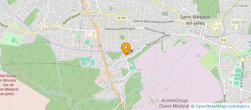 localisation de l'entreprise NEXKEY à MERIGNAC