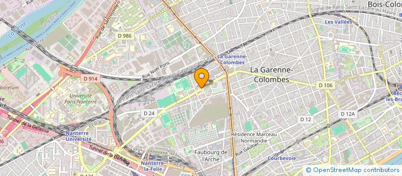 localisation de l'entreprise NEXKIT à LA GARENNE-COLOMBES