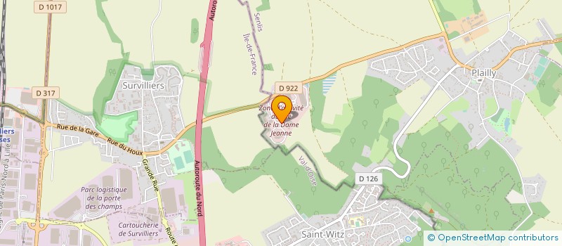 localisation de l'entreprise NEXO  PLAILLY