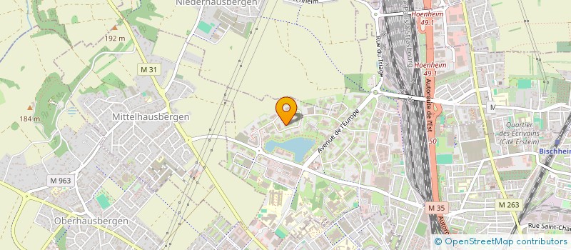 localisation de l'entreprise NEXOFFICE GESTION à SCHILTIGHEIM