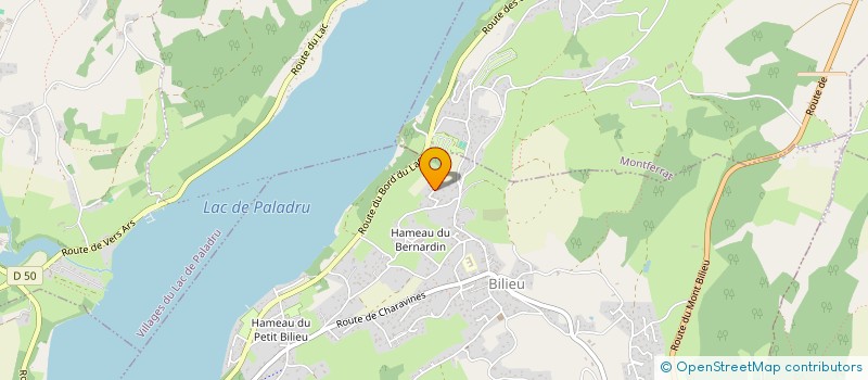 localisation de l'entreprise NEXONE  BILIEU