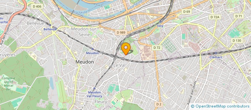 localisation de l'entreprise NEXORA  MEUDON
