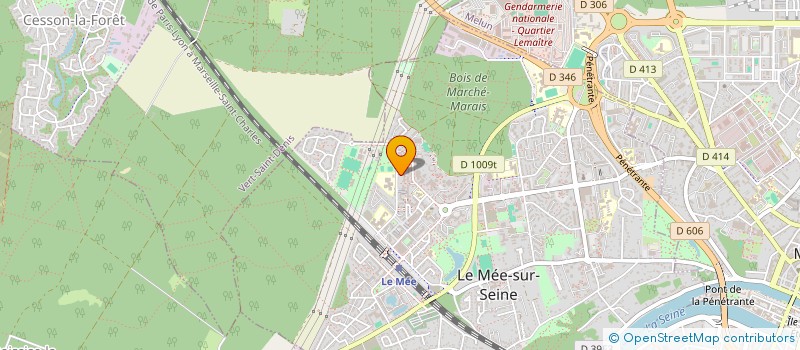 localisation de l'entreprise NEXORA DIGITAL  LE MEE-SUR-SEINE