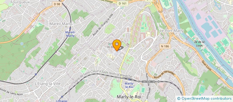 localisation de l'entreprise NEXPER à MARLY-LE-ROI