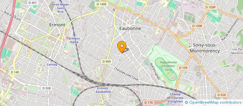 localisation de l'entreprise NEXSCAL à EAUBONNE