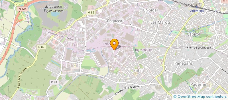 localisation de l'entreprise NEXST - 11 à TOULOUSE