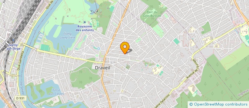 localisation de l'entreprise NEXSTONE à DRAVEIL