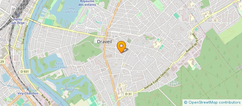 localisation de l'entreprise NEXSTONE à DRAVEIL
