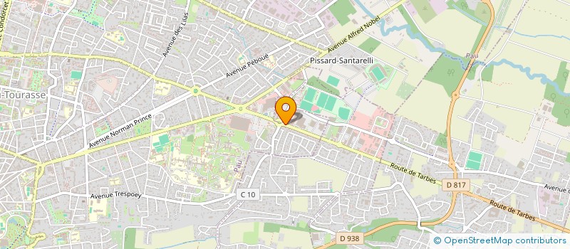 localisation de l'entreprise NEXT 3 à PAU