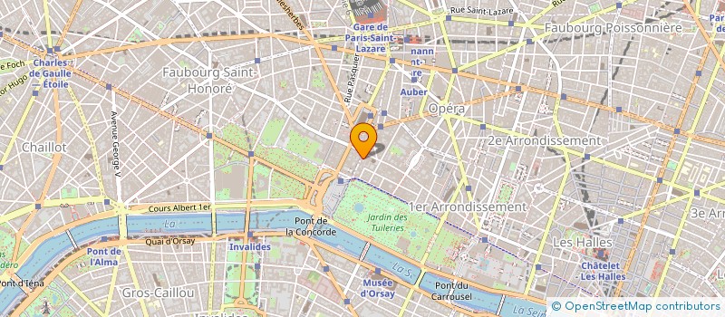localisation de l'entreprise NEXT à PARIS