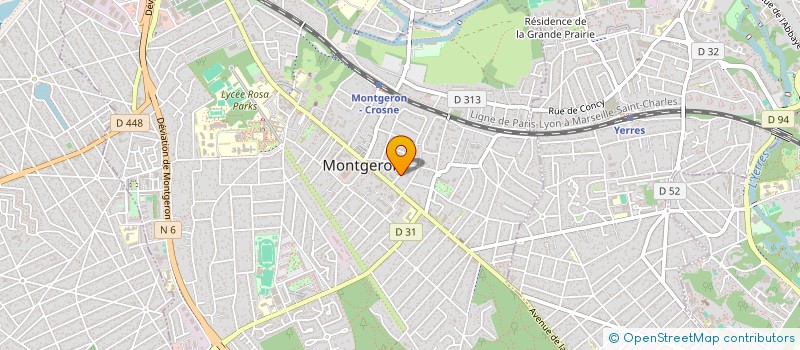 localisation de l'entreprise NEXT 6 TEMS à MONTGERON