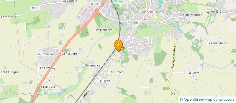 localisation de l'entreprise NEXT  LA GARNACHE