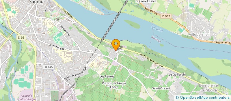 localisation de l'entreprise NEXT  SAUMUR