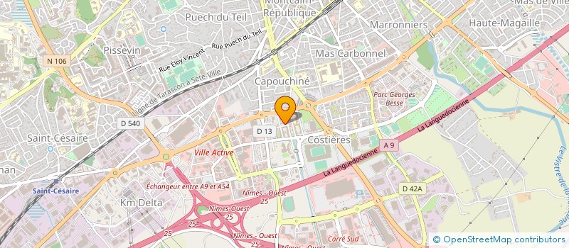 localisation de l'entreprise NEXT ALIMENTATION  NIMES