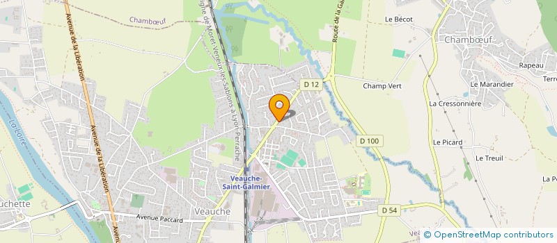 localisation de l'entreprise NEXT AUTO 42 à VEAUCHE