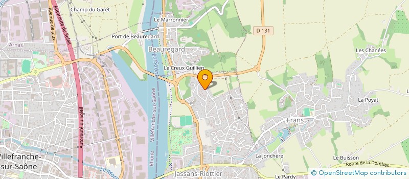 localisation de l'entreprise NEXT BEYOND CONSULTING SAS à JASSANS-RIOTTIER