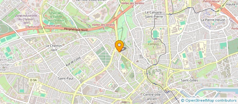 localisation de l'entreprise NEXT DEVELOPPEMENT à CAEN