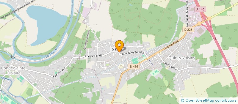 localisation de l'entreprise NEXT GEN AI  QUINCY-VOISINS