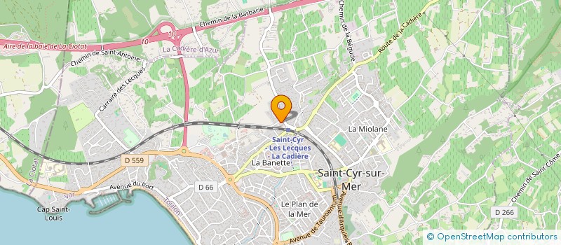 localisation de l'entreprise NEXT GEN CUP à SAINT-CYR-SUR-MER
