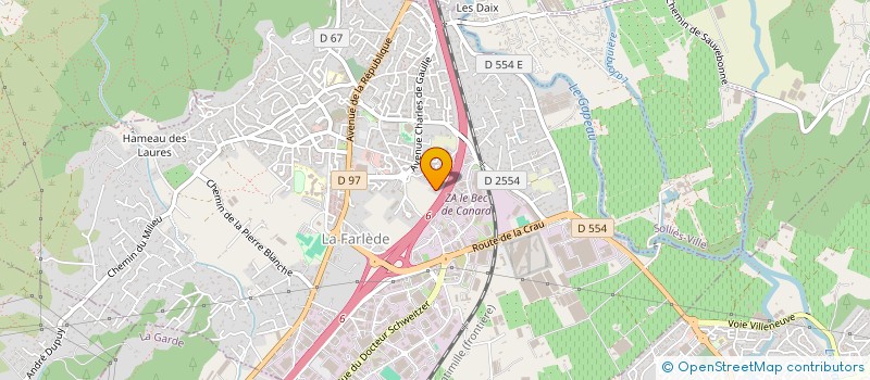 localisation de l'entreprise NEXT GEN PHONE  LA FARLEDE