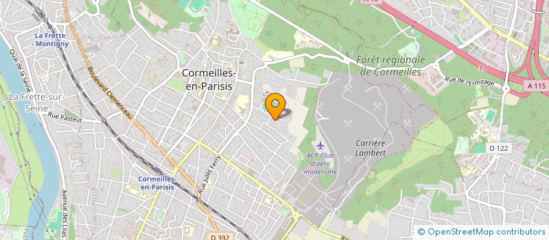 localisation de l'entreprise NEXT GENERATION ACADEMY  CORMEILLES-EN-PARISIS