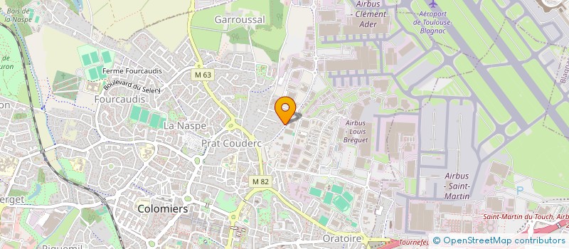 localisation de l'entreprise NEXT GRUP FRANCE à COLOMIERS