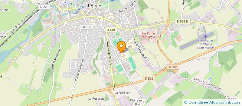 localisation de l'entreprise NEXT HOME à L'AIGLE