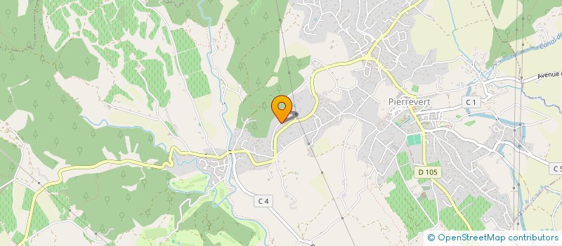 localisation de l'entreprise NEXT HORIZON  PIERREVERT