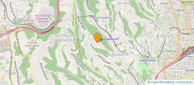 localisation de l'entreprise NEXT IMMOBILIARE SARL à NICE