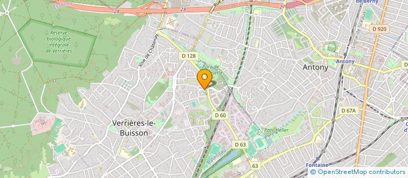 localisation de l'entreprise NEXT IN CONSULTING à VERRIERES-LE-BUISSON