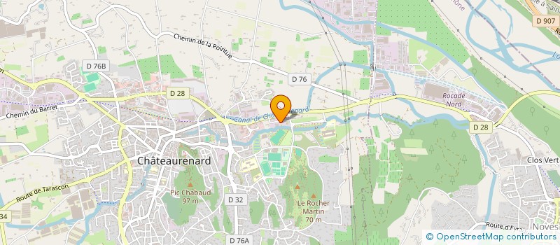 localisation de l'entreprise NEXT INVEST HOLDING  CHATEAURENARD