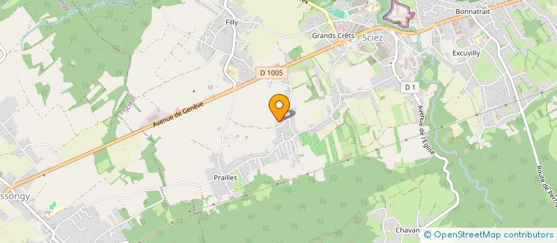 localisation de l'entreprise NEXT JTR à SCIEZ