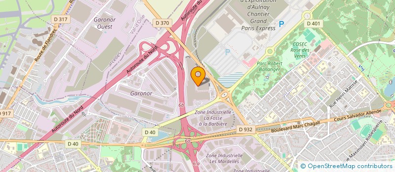 localisation de l'entreprise NEXT LEVEL à AULNAY-SOUS-BOIS