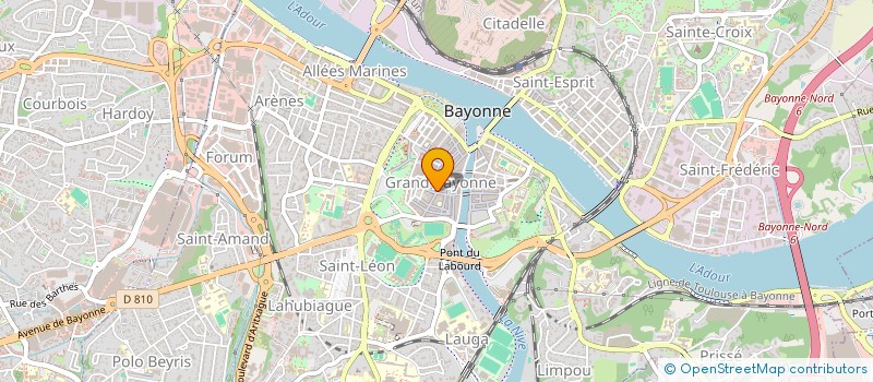 localisation de l'entreprise NEXT LEVEL GAMES à BAYONNE