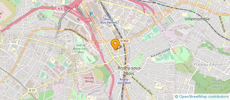 localisation de l'entreprise NEXT LINE à ROSNY-SOUS-BOIS