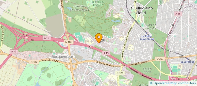 localisation de l'entreprise NEXT MOVE TRANSPORT  LA CELLE-SAINT-CLOUD