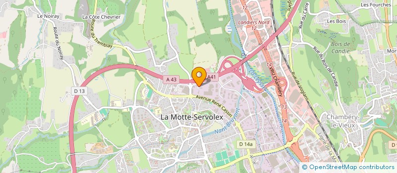 localisation de l'entreprise NEXT ONE  LA MOTTE-SERVOLEX