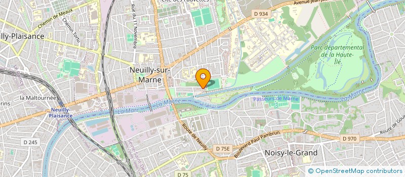 localisation de l'entreprise NEXT PAGE à NEUILLY-SUR-MARNE