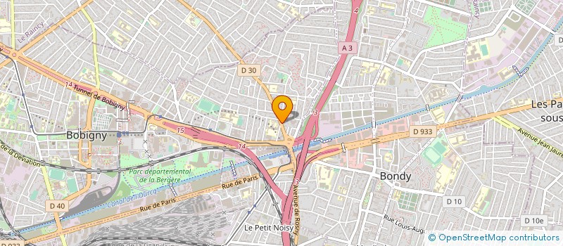 localisation de l'entreprise NEXT PROTECTION  BOBIGNY