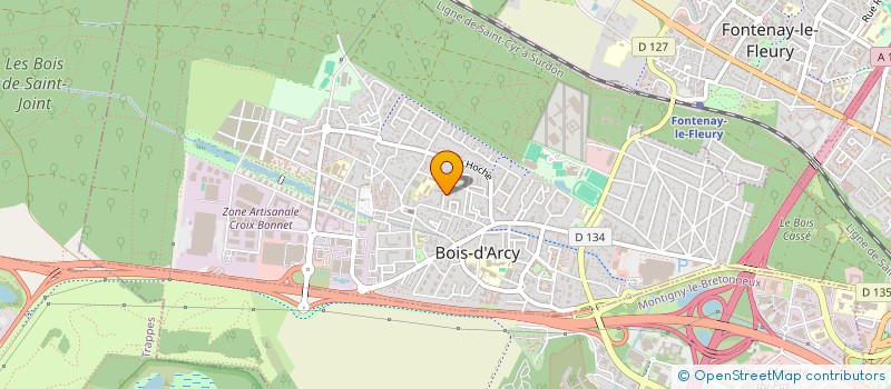 localisation de l'entreprise NEXT STEP GROUPE  BOIS-D'ARCY