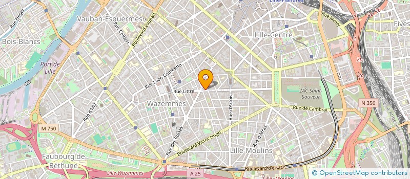 localisation de l'entreprise NEXT STEP INC.  LILLE