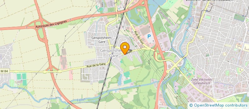 localisation de l'entreprise NEXT SUMMITS  GEISPOLSHEIM