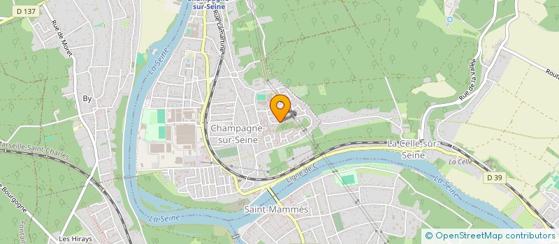 localisation de l'entreprise NEXT TALENTS AGENCY  CHAMPAGNE-SUR-SEINE