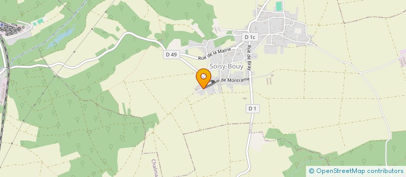 localisation de l'entreprise NEXT TERRA HARVEST  SOISY-BOUY