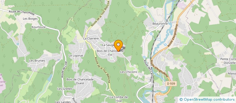 localisation de l'entreprise NEXT TRAVEL  CHANCELADE