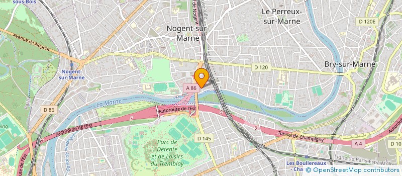 localisation de l'entreprise NEXT UP  NOGENT-SUR-MARNE