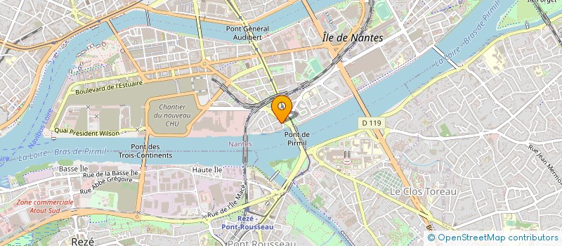 localisation de l'entreprise NEXT-Z à NANTES