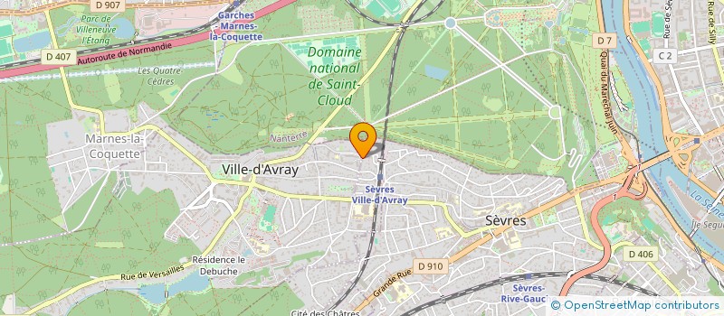 localisation de l'entreprise NEXT4ONE à SEVRES