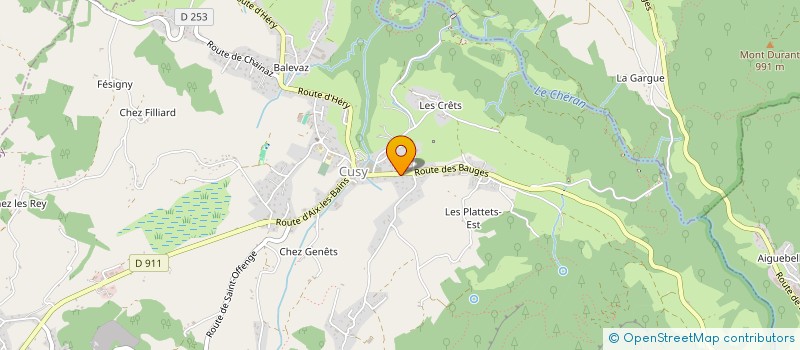 localisation de l'entreprise NEXTAIM  CUSY