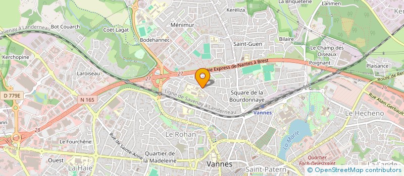 localisation de l'entreprise NEXTAIR à VANNES